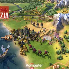 Gra strategiczna z widokiem z lotu ptaka, ukazująca rozwój cywilizacji. Sprawdź cywilizacja 6 wymagania, by rozpocząć budowę imperium.