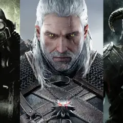 Postapokaliptyczny żołnierz, wiedźmin i nordycki wojownik – ikony gatunku stare gry RPG.