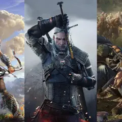 Aloy z łukiem, Geralt z mieczem i Deacon z pistoletem – bohaterowie epickich gier z otwartym światem.