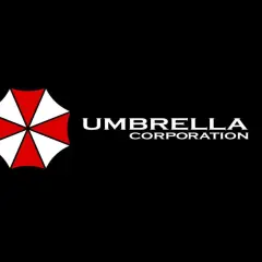 Logo Umbrella Corporation, symbolizujące potęgę i tajemnicę tej korporacji.