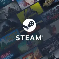 Tło Steam z okładkami gier, w tym Cyberpunk 2077, który mógłby być najdroższą grą na Steam.