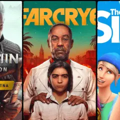 Wiedźmin, Far Cry i The Sims – różnorodne rodzaje gier, od epickich RPG po symulacje życia.