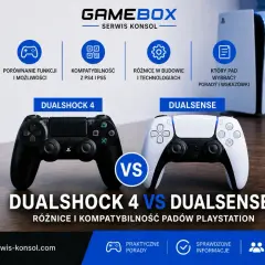 Porównanie padów DualShock 4 i DualSense: kluczowe różnice i kompatybilność PS4 vs PS5.