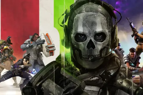 Postacie z Apex Legends, Ghost z Call of Duty i gracze Fortnite. Wiele emocji w grach przeglądarkowych multiplayer!