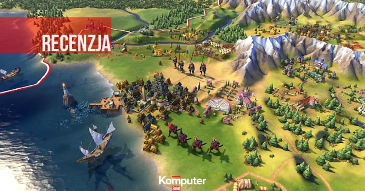 Gra strategiczna z widokiem z lotu ptaka, ukazująca rozwój cywilizacji. Sprawdź cywilizacja 6 wymagania, by rozpocząć budowę imperium.