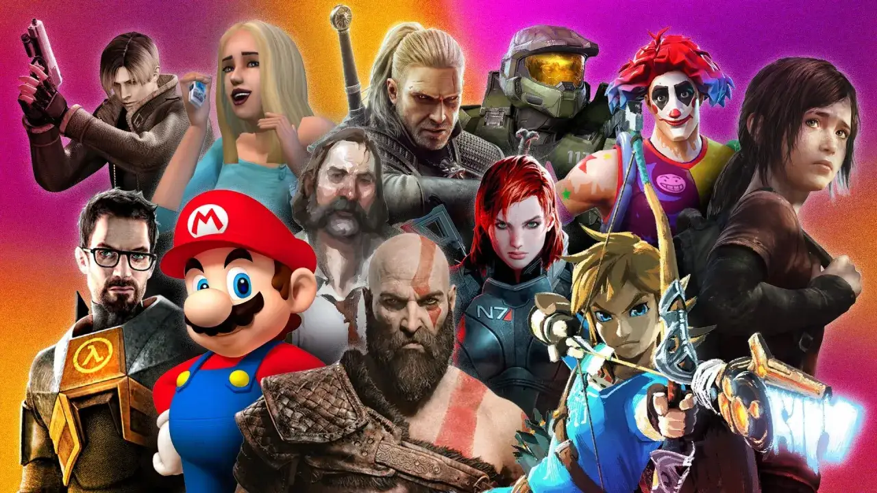 Kratos, Mario, Geralt, Master Chief i inni bohaterowie, którzy tworzą najlepsze gry wszechczasów.