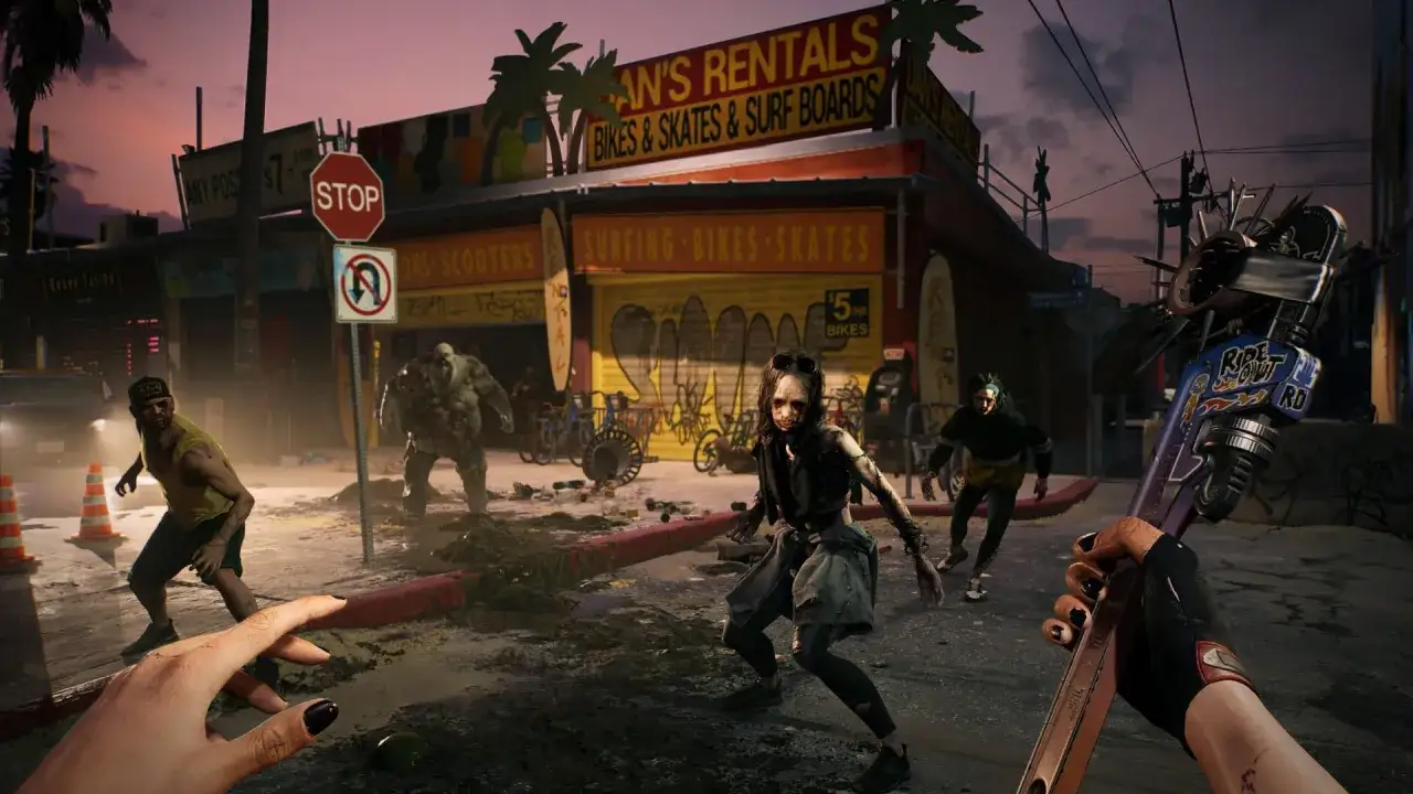 Gracze w Dead Island 2 walczą z zombie na ulicy. Czy crossplay pozwoli im połączyć siły?
