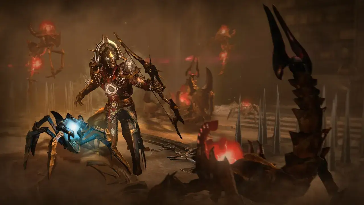 Łuczniczka walczy z potworami w mrocznym świecie. Czy to zapowiedź diablo 4 nowy sezon?
