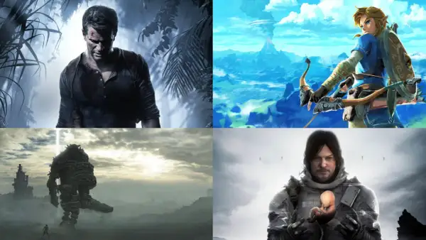 Nate Drake, Link, a kolos z Shadow of the Colossus i Sam Porter Bridges – kwintesencja najlepszych gier przygodowych.